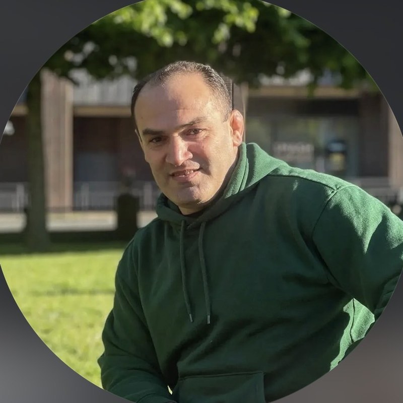 Coach Yaser Mallah of Unity Wrestling, Gateshead